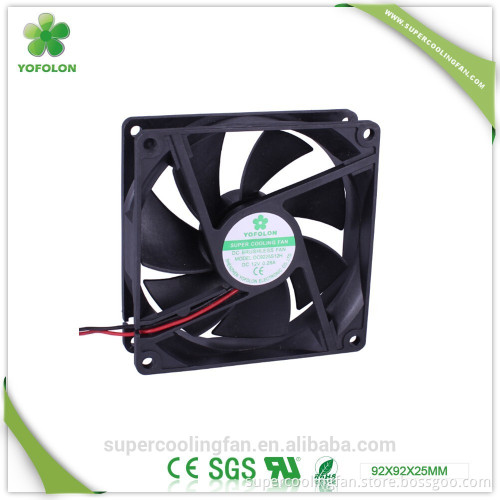 92x92x25mm 12V Computer case fan 92mm brushless dc axial cooling fan